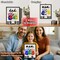 10" Hands Down Best Mom Ever Sign DIY Kids Gifts For Mom Handprint Kit with Acrylic Paints, Toddler Craft Birthday Gift Mother's Day Keepsake for Mum, Family Plaque with Daughter, Son Names HF90-M